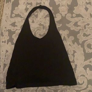 Black Garage halter top